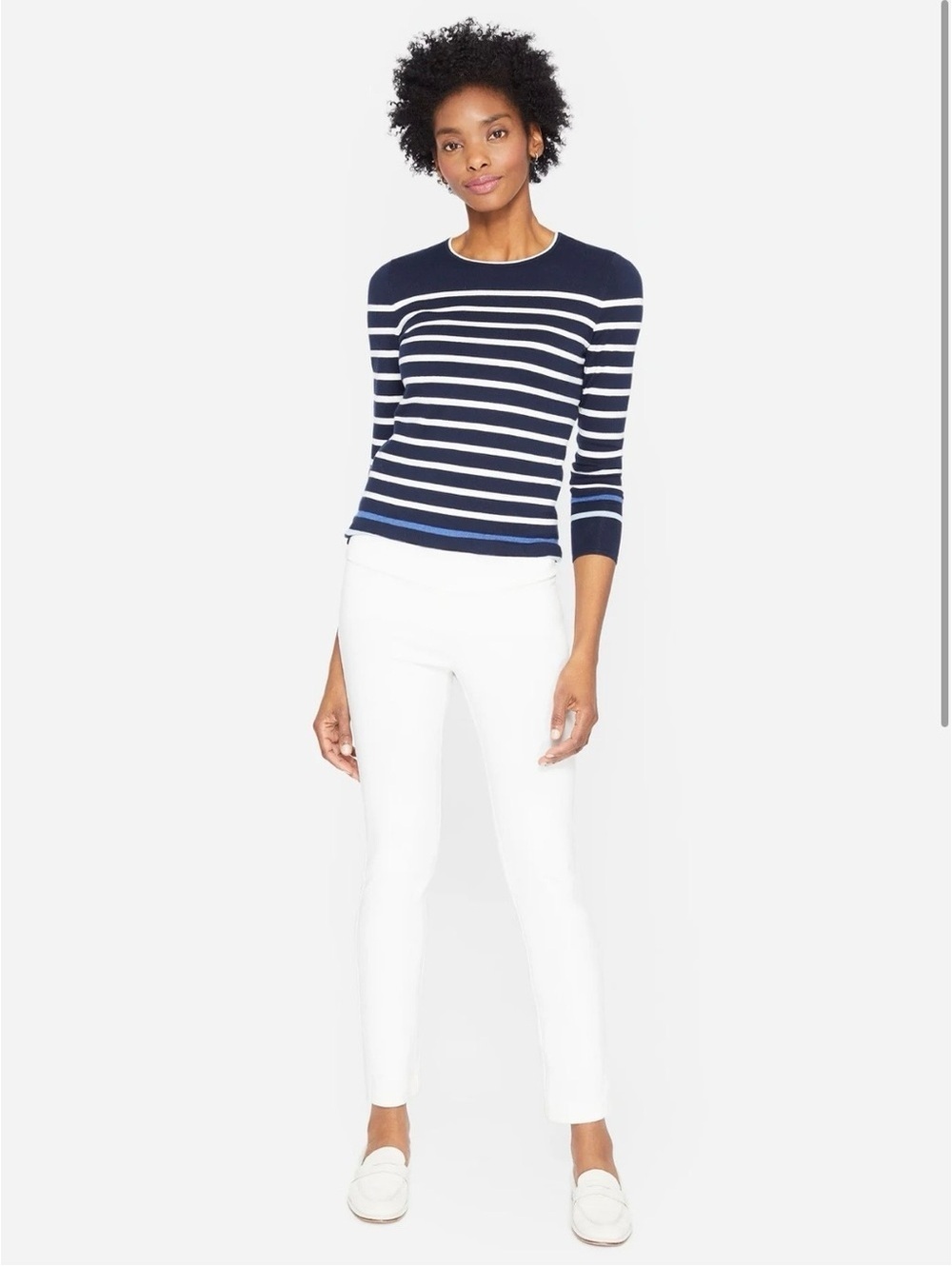 J. McLaughlin white Cropped Ankle Pants
